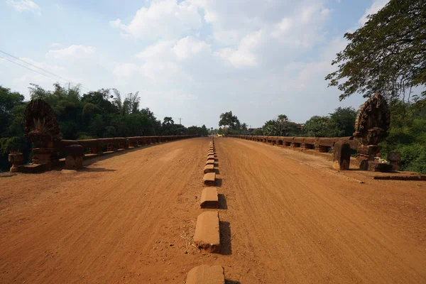 캄보디아 2019 Praptos 캄보디아에서 Kdei 다리는 세계에서 Corbeled — 스톡 사진