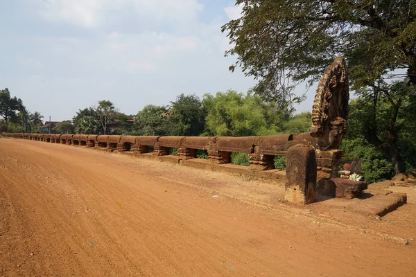 Siem Reap Kambodja Januari 2019 Spean Praptos Eller Kampong Kdei — Stockfoto