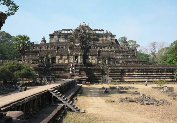 Siem Reap Camboya Ene 2019 Baphuon Angkor Thom Siem Reap — Foto de Stock