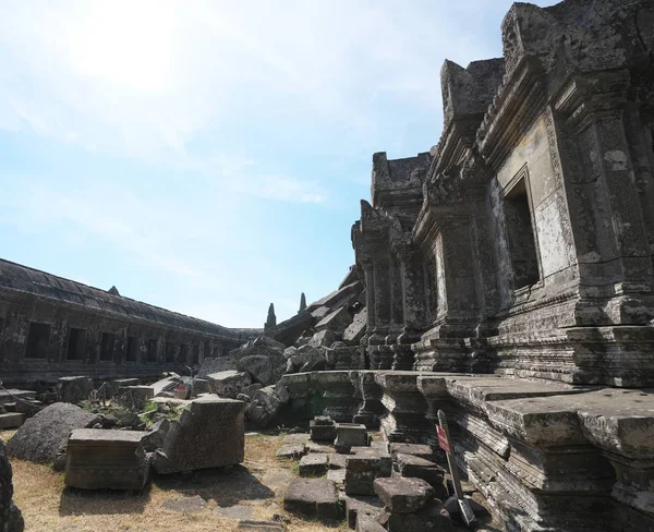 Preah Vihear Camboya Enero 2019 Primera Gopura Del Templo Preah —  Fotos de Stock