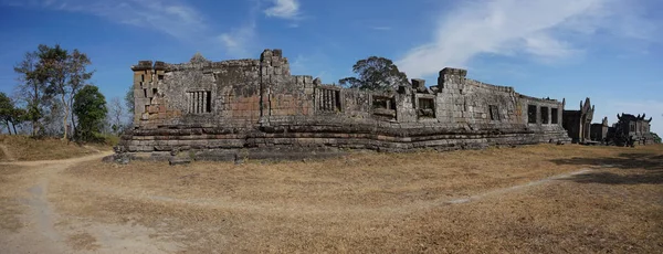 Преах Вихеар Камбоджа Января 2019 Года Дворец Третья Гопура Храма — стоковое фото