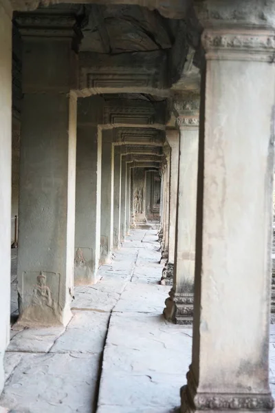 Siem Reap Cambodja Januari 2019 Zuid Galerij Van Eerste Gang — Stockfoto