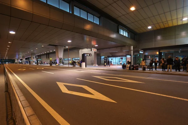 Narita Japonsko Leden 2019 Narita International Airport Terminal Přízemí Autobusové — Stock fotografie