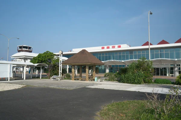 Amami Oshima Japón Abril 2019 Edificio Terminal Del Aeropuerto Amami —  Fotos de Stock