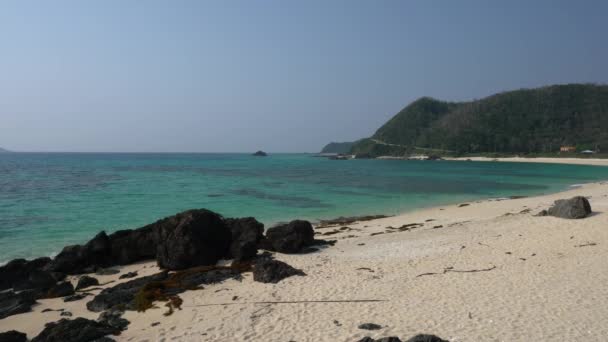 Amami Oshima Japón Abril 2019 Playa Uttabaru Amami Oshima Kagoshima — Vídeo de stock