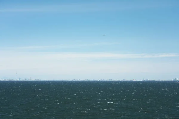 Tokio Japón Abril 2019 Puerto Tokio Visto Desde Umihotaru Bahía —  Fotos de Stock