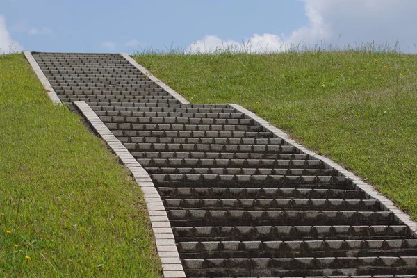 Tokyo Giappone Maggio 2019 Passi Una Collina Estate — Foto Stock