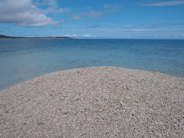 Okinawa Japón Mayo 2019 Isla Barasu Formada Con Trozos Coral — Foto de Stock