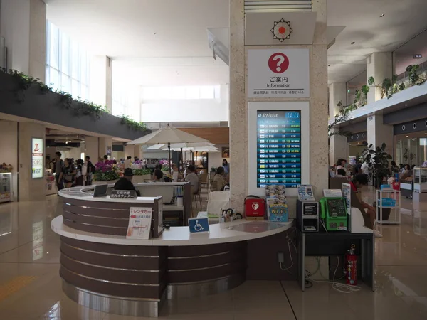 Окинава Япония Июня 2019 Года Прибытие Лобби Аэропорта Паинусима Исигаки — стоковое фото