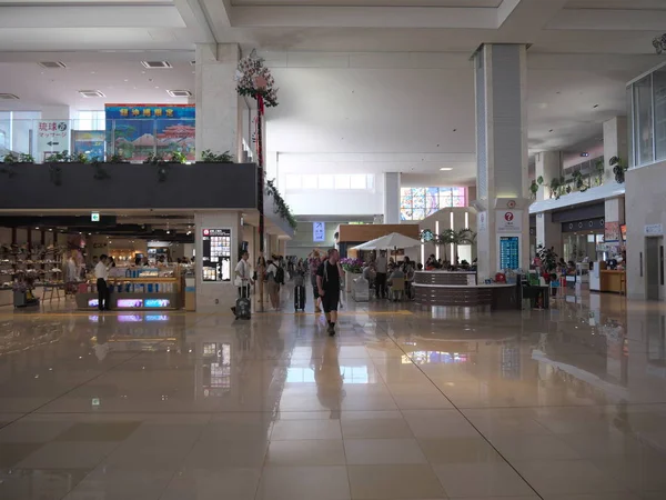 Okinawa Japan Juni 2019 Aankomst Lobby Van Painushima Ishigaki Luchthaven — Stockfoto