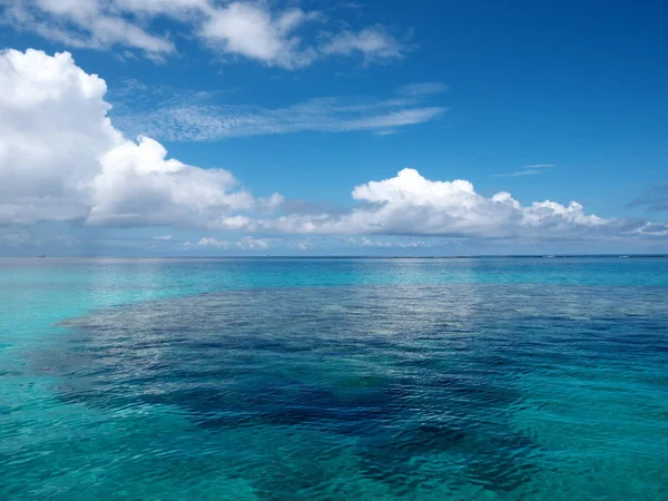 Okinawa Japan May 2019 Coral Reef Blue Sea North Iriomote — Stock Photo, Image