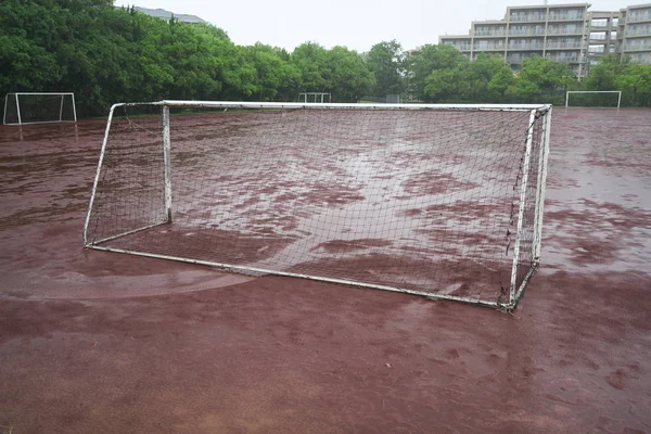 Tokyo,Japan-June 15, 2019: Heavy Rain, no game