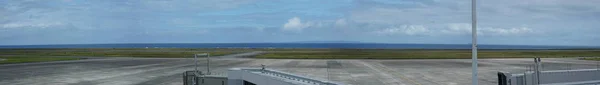 Amami Oshima Japan June 2019 Runway Tarmac Amami Airport — Stock Photo, Image