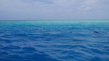 Ikema adası, Japonya - 28 Haziran 2019: Yabiji veya Yaebishi: Japonya'da Ikema adasının kuzeyinde yer alan en büyük mercan resifi