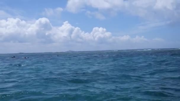 日本池岛 2019年6月28日 日本池岛岛北部最大的珊瑚礁 Yabiji或Yaebishi — 图库视频影像