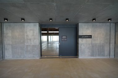 Shimoji adası,Japonya-26 Haziran 2019: Miyako Shimojishima Havaalanı Terminal Girişi