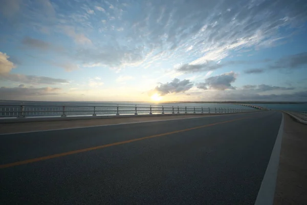 Île Miyako Japon Juin 2019 Pont Irabu Long Pont Gratuit — Photo
