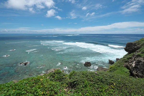 Insula Miyako Japonia Iunie 2019 Oceanul Pacific Văzut Din Higashi — Fotografie, imagine de stoc