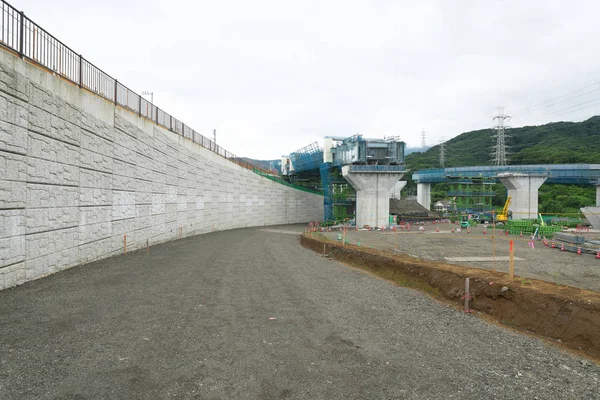 Kanagawa Japan Juli 2019 Nya Tomei Expressway Isehara Ooyama Interchange — Stockfoto