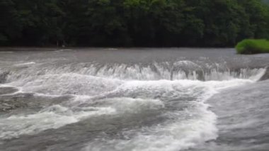 Tokyo, Japonya-Temmuz 24, 2019: Fukiware Gunma Prefecture düşüyor