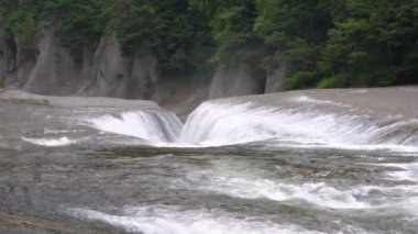 Tokyo, Japonya-Temmuz 24, 2019: Fukiware Gunma Prefecture düşüyor