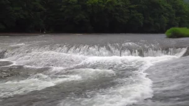 Tokyo Japan Juli 2019 Fukiware Falls Gunma Prefektur — Stockvideo