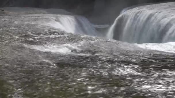 Tokyo Japan July 2019 Fukiware Falls Gunma Prefecture — Stock Video