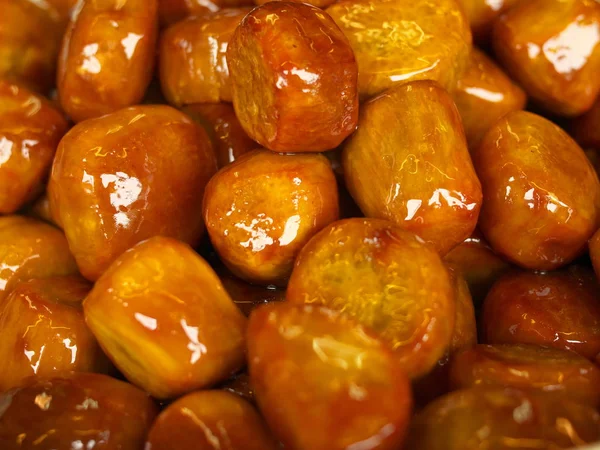 Tokyo Jepang Agustus 2019 Daigaku Imo Atau Candied Sweet Potatoes — Stok Foto