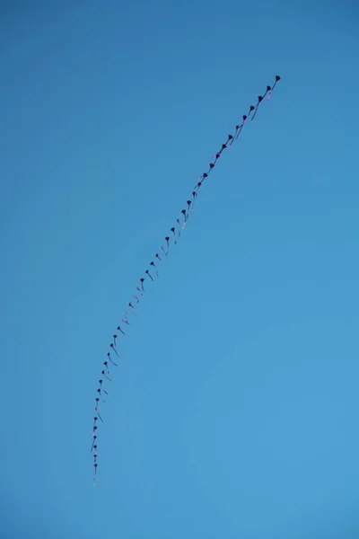 Šanghaj Čína Září 2019 Kite Létání Těšil Waitan Nebo Bund — Stock fotografie