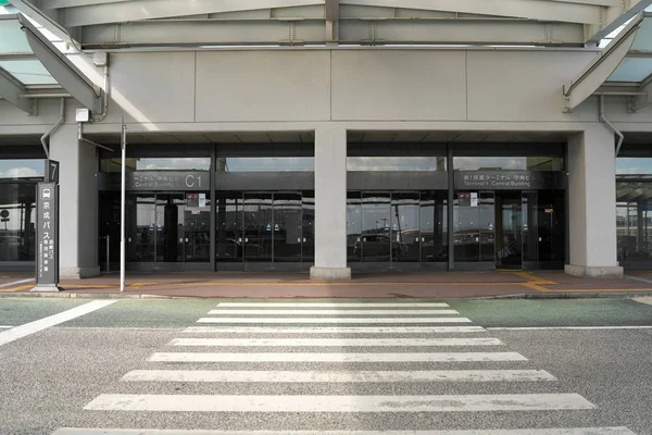 Narita Giappone Settembre 2019 Fermate Degli Autobus All Aeroporto Internazionale — Foto Stock