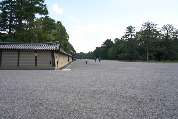 2017 Kyoto Japan September 2019 Walls Kyoto Sento Imperial Palace — 스톡 사진