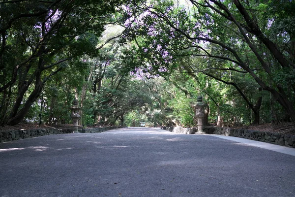 Aichi Japão Setembro 2019 Uma Abordagem Muito Tranquila Para Santuário — Fotografia de Stock