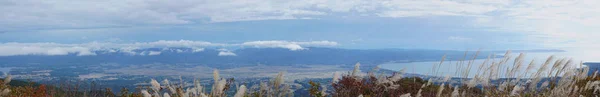 Niigata Japan Oktober 2019 Panoramablick Auf Kuninaka Ebene Unter Wolkenmeer — Stockfoto