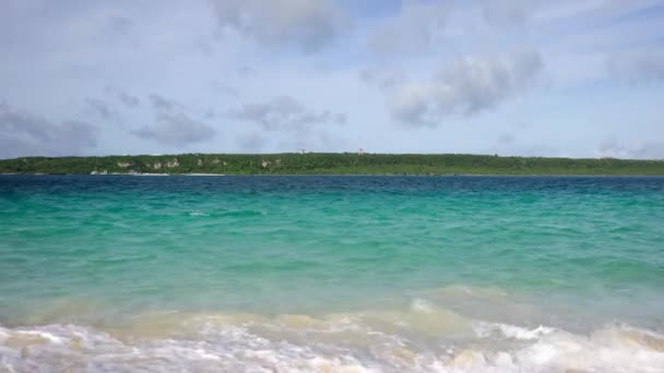 Okinawa Japan June 2020 Krásné Moře Pobřeží Pláže Yonahamaehama Ostrově — Stock video