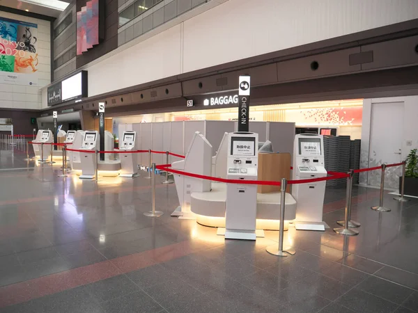 Токио Япония Июня 2020 Года Временно Закрыт Терминал Аэропорта Ханэда — стоковое фото