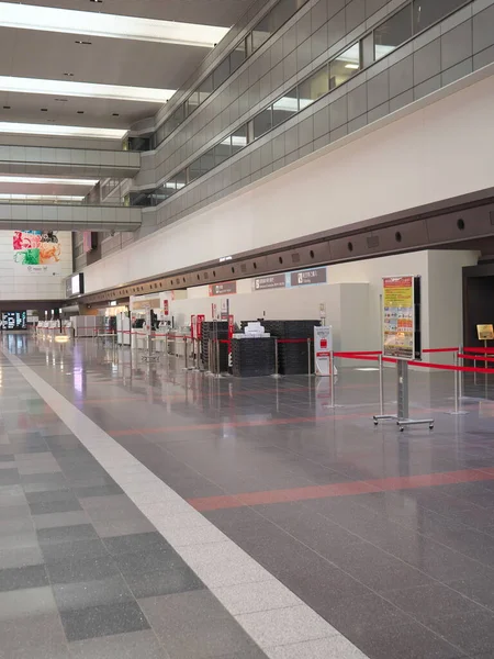 2020年6月18日 羽田空港第1ターミナル一時閉鎖 — ストック写真