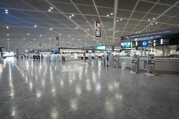 Chiba Narita Czerwiec 2020 Wolny Narita International Airport Pierwszy Terminal — Zdjęcie stockowe