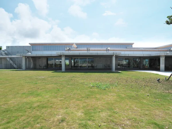 Okinawa Japan Juni 2020 Miyako Shimojishima Airport Terminal Voor Binnenlandse — Stockfoto