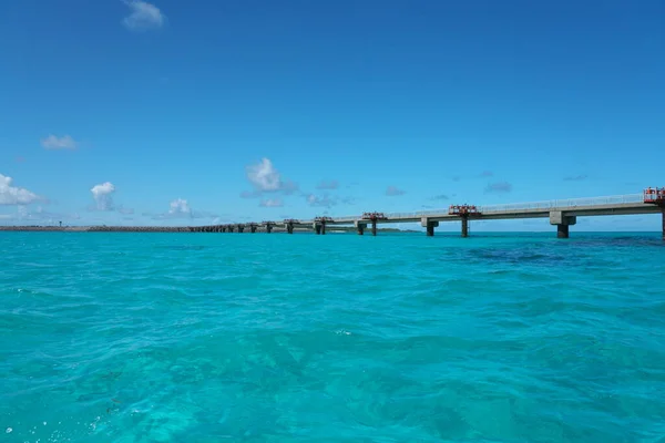 Okinawa Ιαπωνία Ιουλίου 2020 Miyako Shimojishima Airport Approach Light Systems — Φωτογραφία Αρχείου