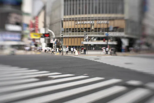 Tokyo Japan September 2020 Berömd Korsning Shibuya Tokyo Japan — Stockfoto