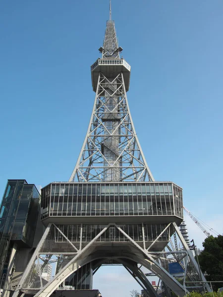 Aichi Japan October 2020 Nagoya Tower Accomplishment Seismic Retrofit — Stock Photo, Image