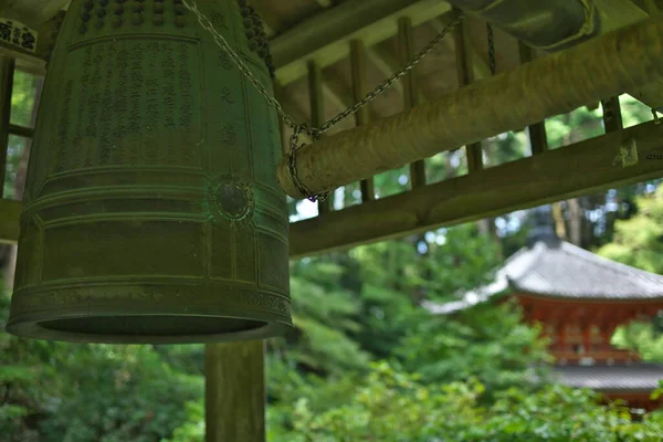 Kioto Japonia Października 2020 Dzwonnica Świątyni Gansenji Kizugawie Kioto — Zdjęcie stockowe