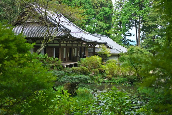 日本京都 2020年10月11日 京都Kizugawa Gansenji寺大殿 — 图库照片
