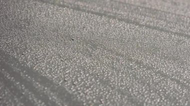 Tokyo, Japonya - 5 Eylül 2025: Geceleri kaputa şiddetli yağmur yağar