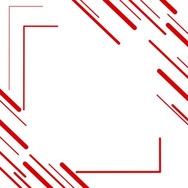 Kırmızı çizgi arka plan, kırmızı veya beyaz arka plan üzerinde graphice.