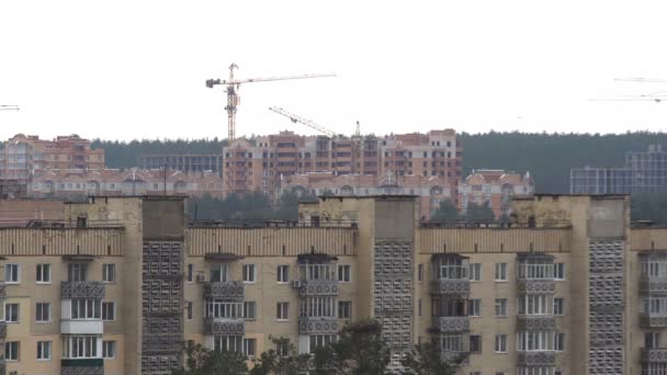 Urban nieruchomości mieszkaniowych — Wideo stockowe
