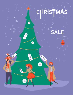 Noel Satılık kare afiş