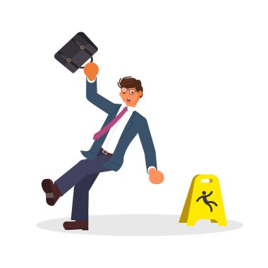 Kayıp adam ve ıslak zemin işareti kavramı