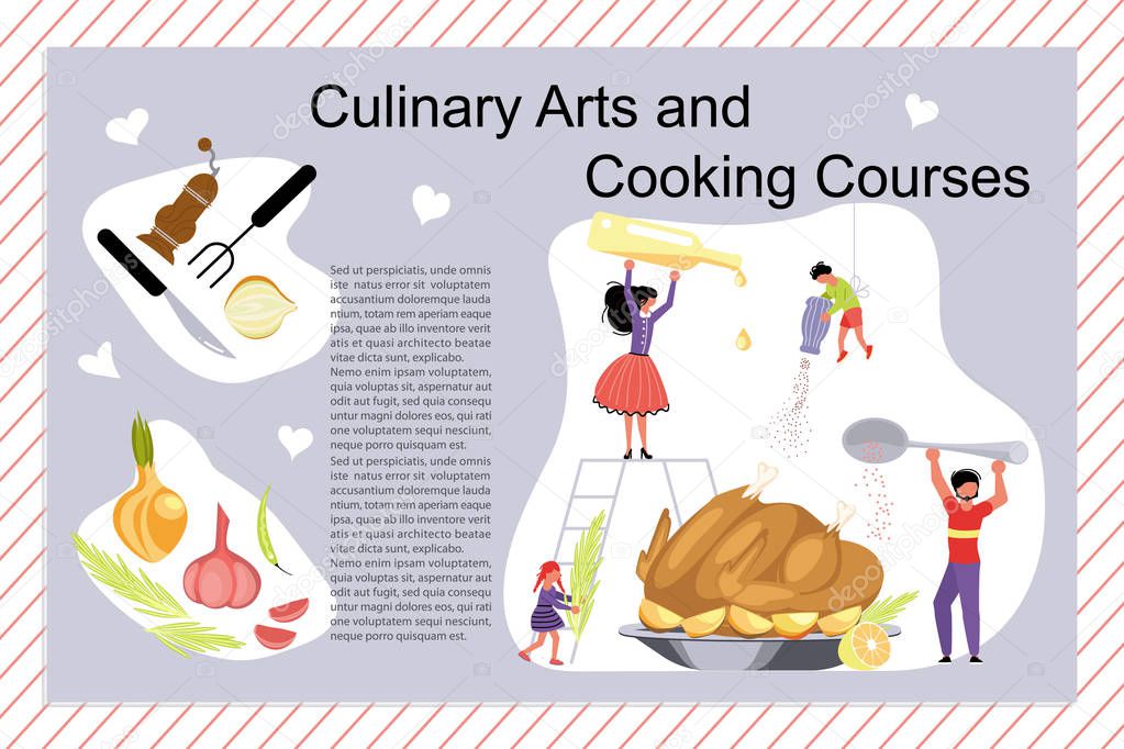 Culinary art and cooking courses Poster