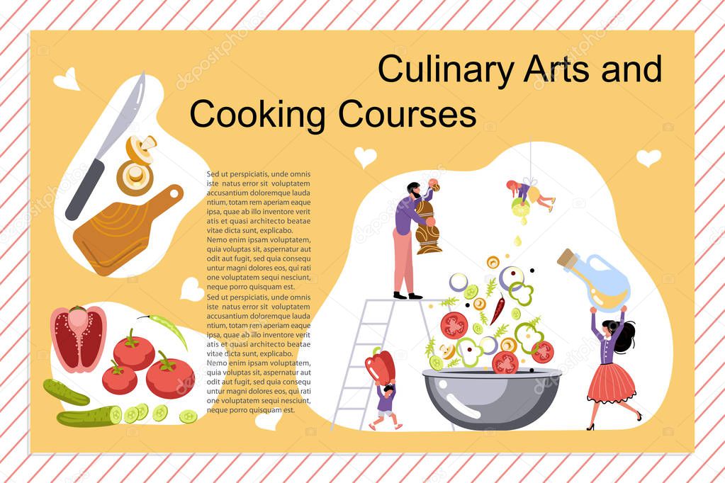 Culinary Art And Cooking Courses Poster